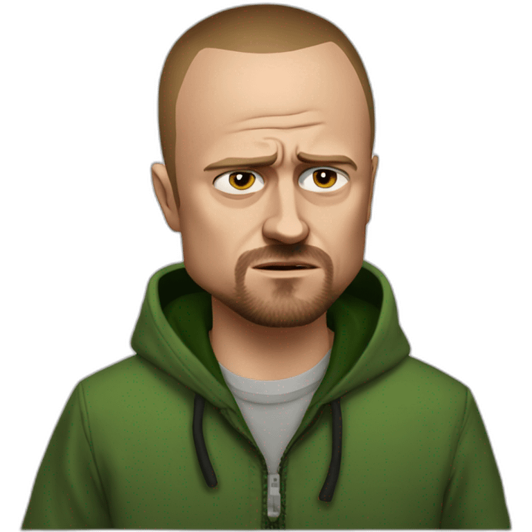 drunk and tired jesse pinkman breaking bad emoji