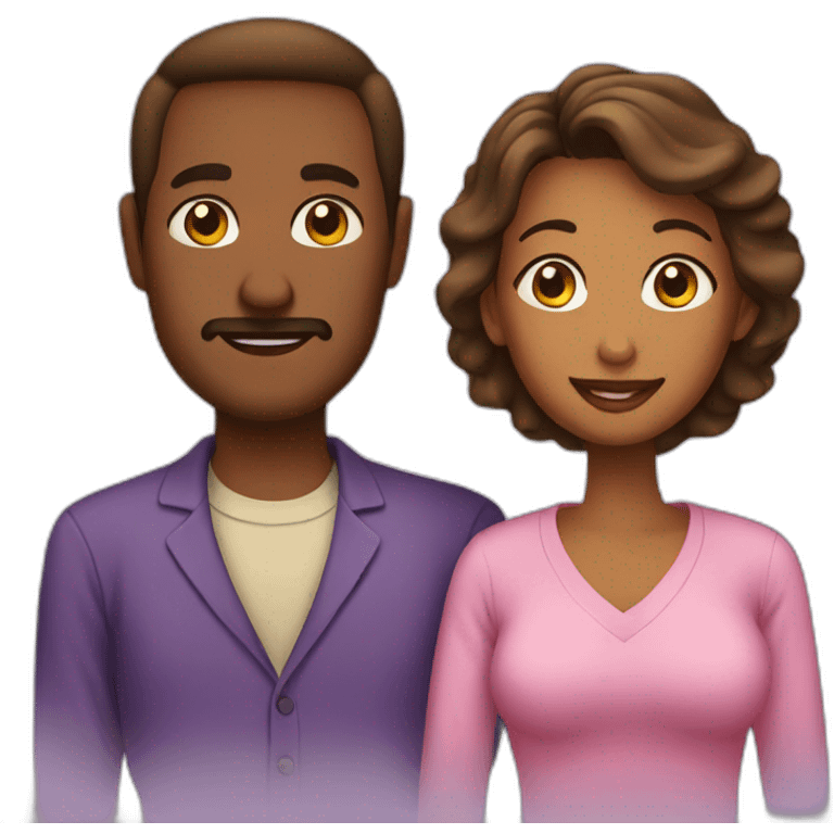 mom and dad emoji