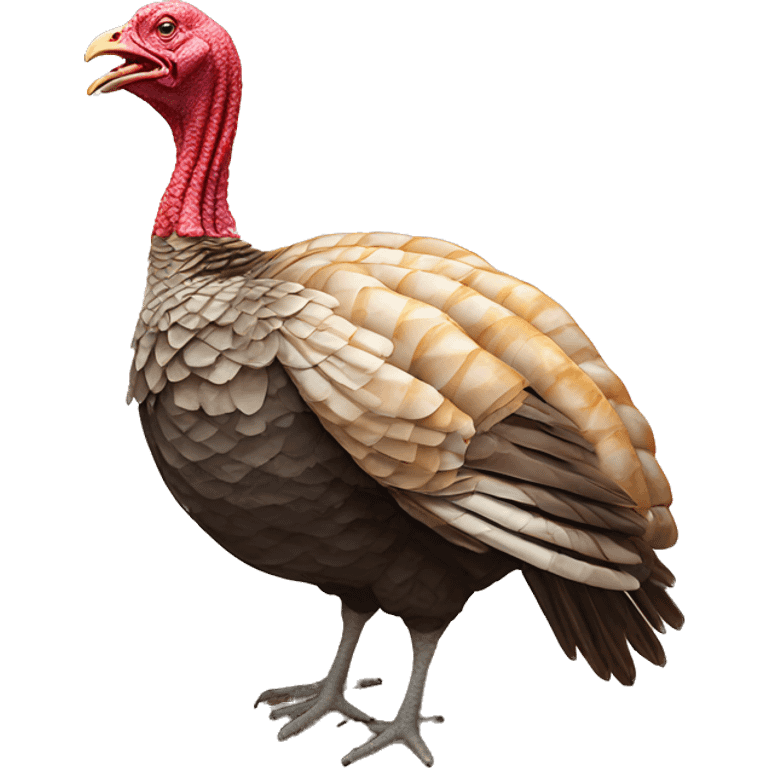 Turkey on a beach emoji