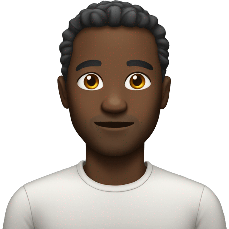 Black man  emoji