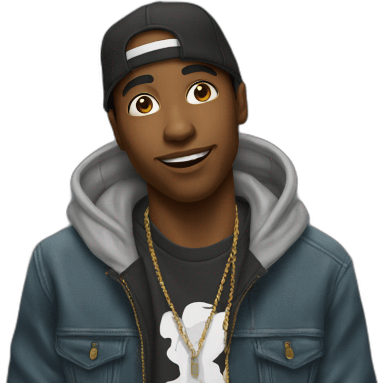 Rappeur Zola emoji