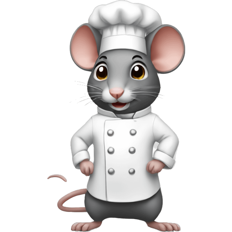 Rat chef emoji