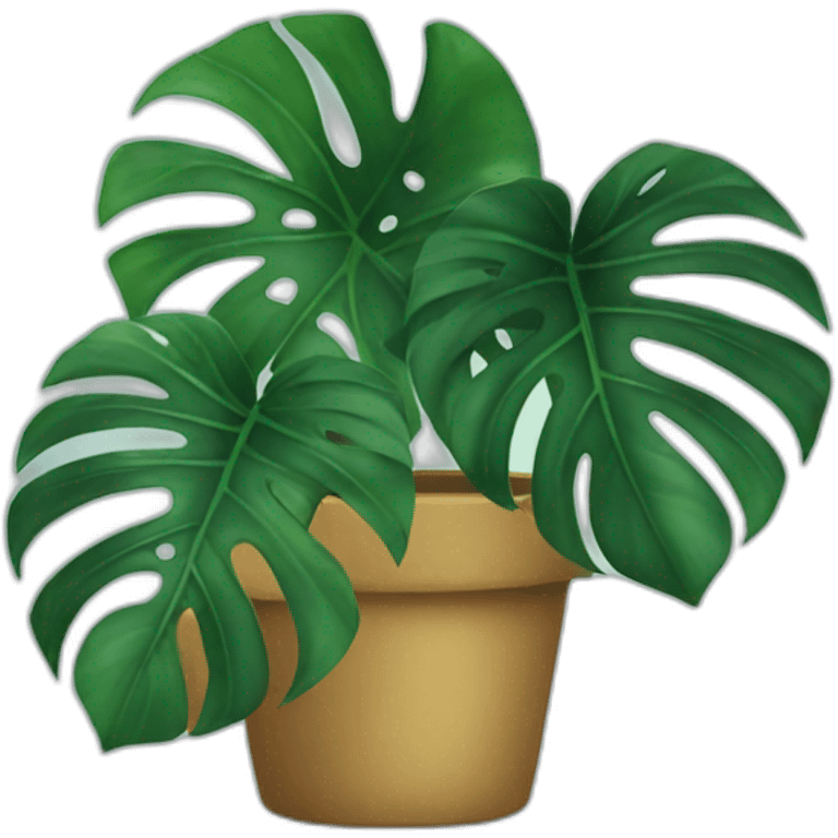 monstera emoji