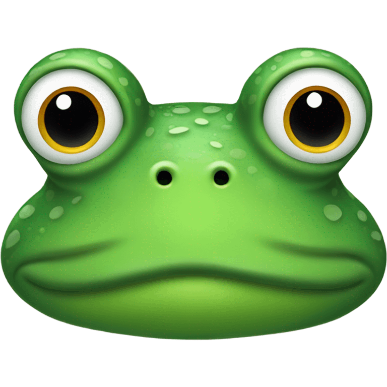 frog with a mustache emoji