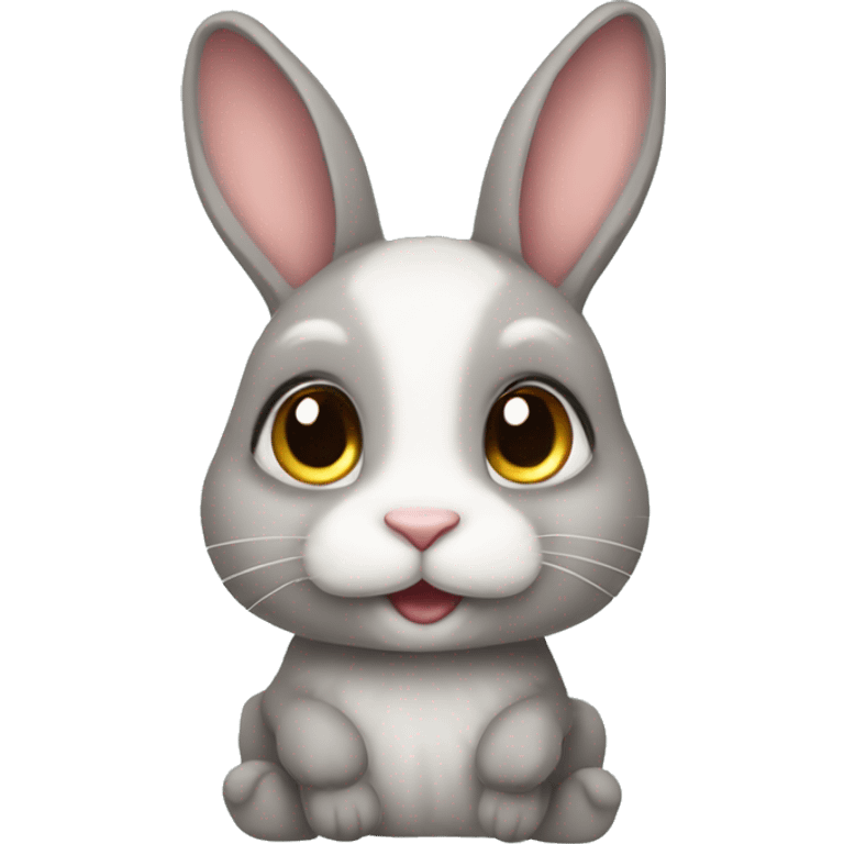 cute bunny emoji