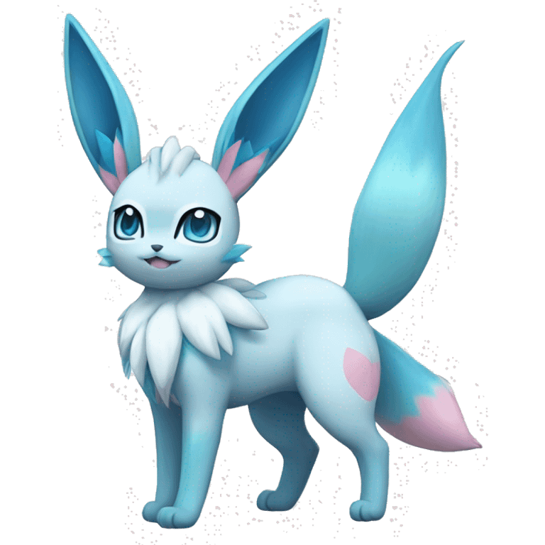 Glaceon-Sylveon full body emoji