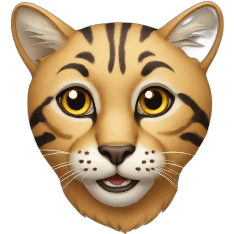 Wild cat emoji