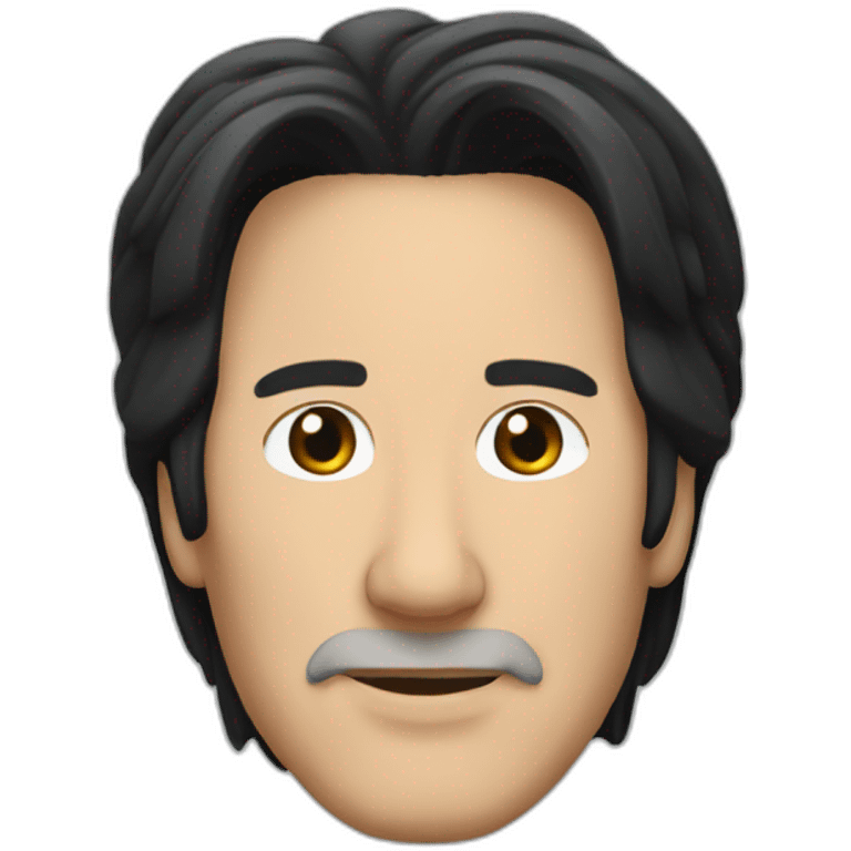 black hair alan rickman emoji