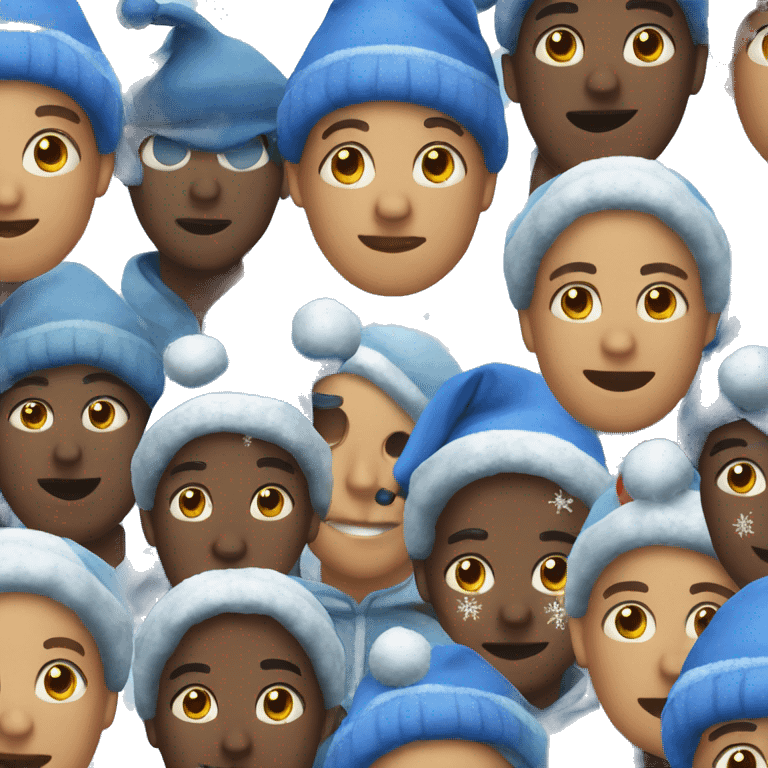 Blue Christmas  emoji