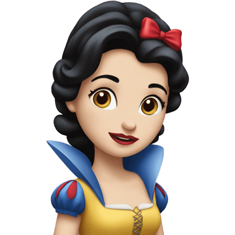 Snow white can’t even emoji