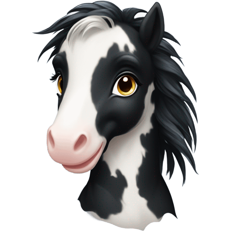 Gypsy vanna Foal Black emoji