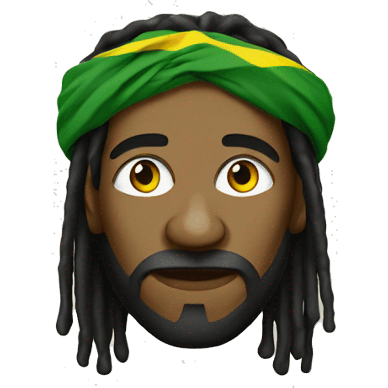 Rasta jah man emoji