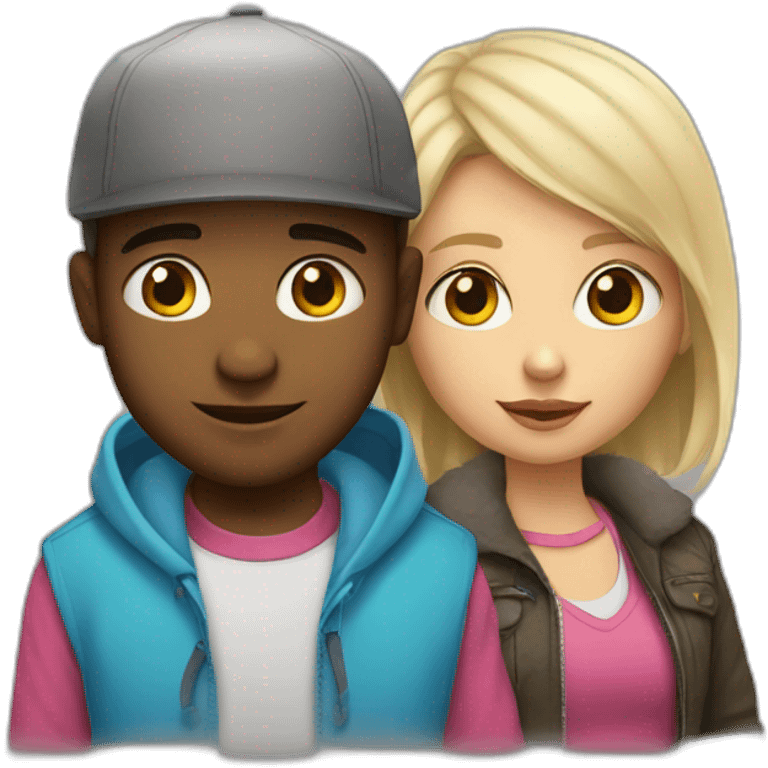 Masha and Mishka emoji