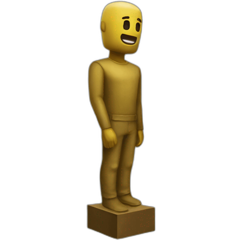 estatua roblox emoji