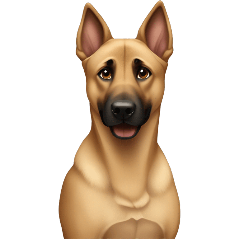 blond boy calin malinois emoji