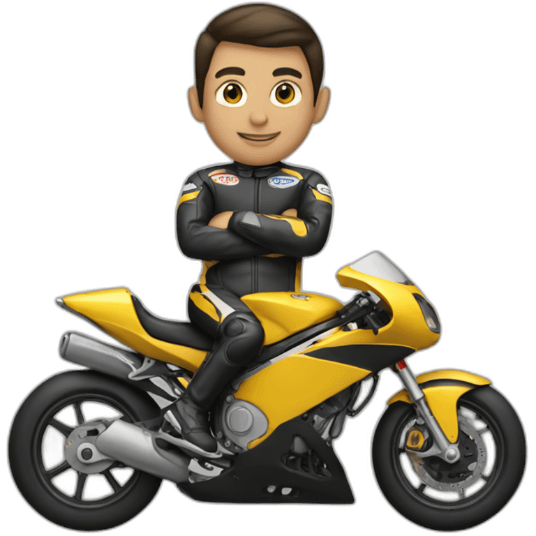 motorcycle-racer emoji