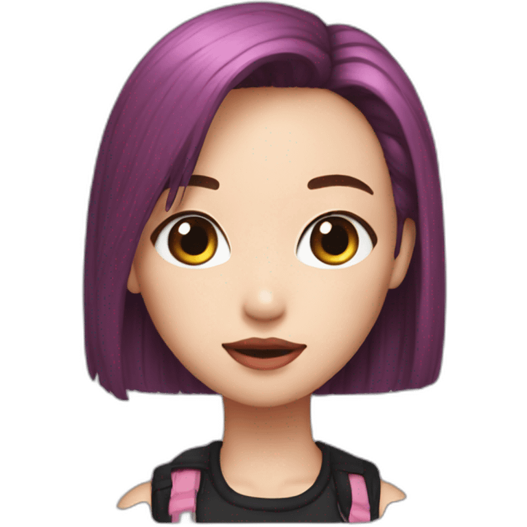 lisa from blackpink emoji