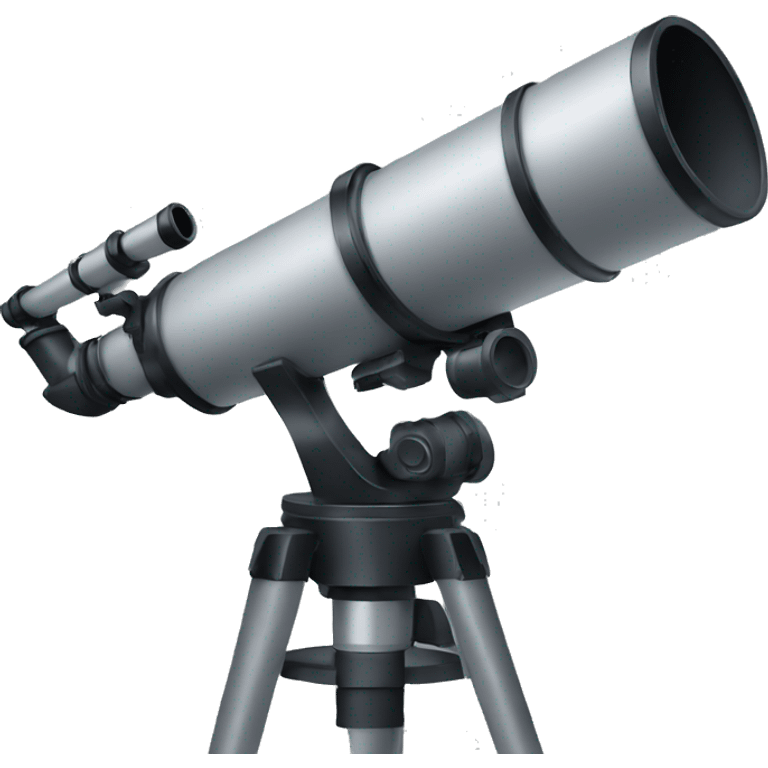 looking at a telescope  emoji