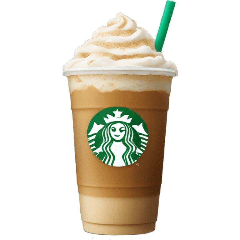 Starbucks iced sugar cookie latte emoji