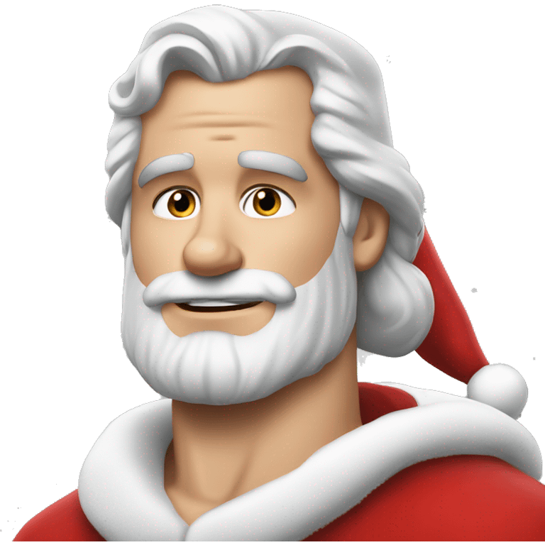 henry cavill as santa claus emoji