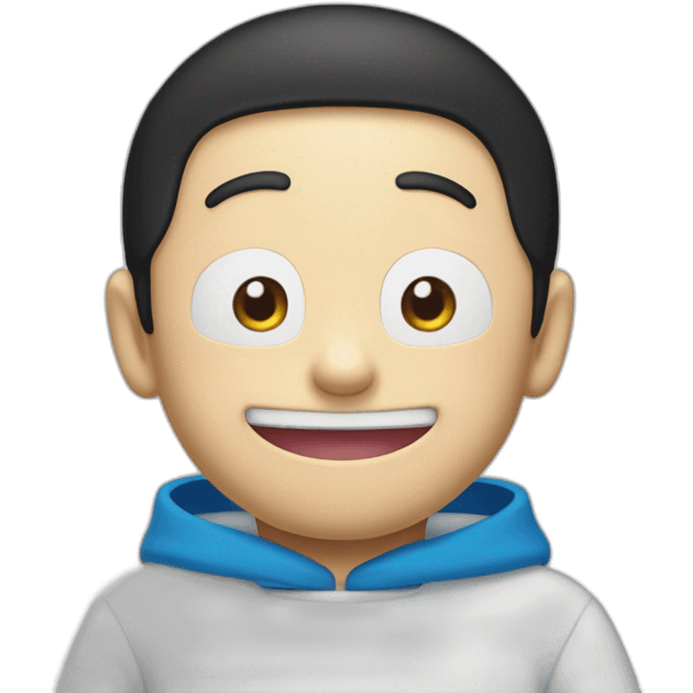 Doraemon and nobita emoji