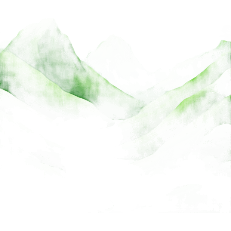 rolling green mountains emoji