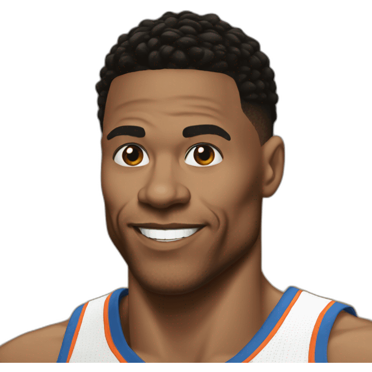 Westbrook face emoji