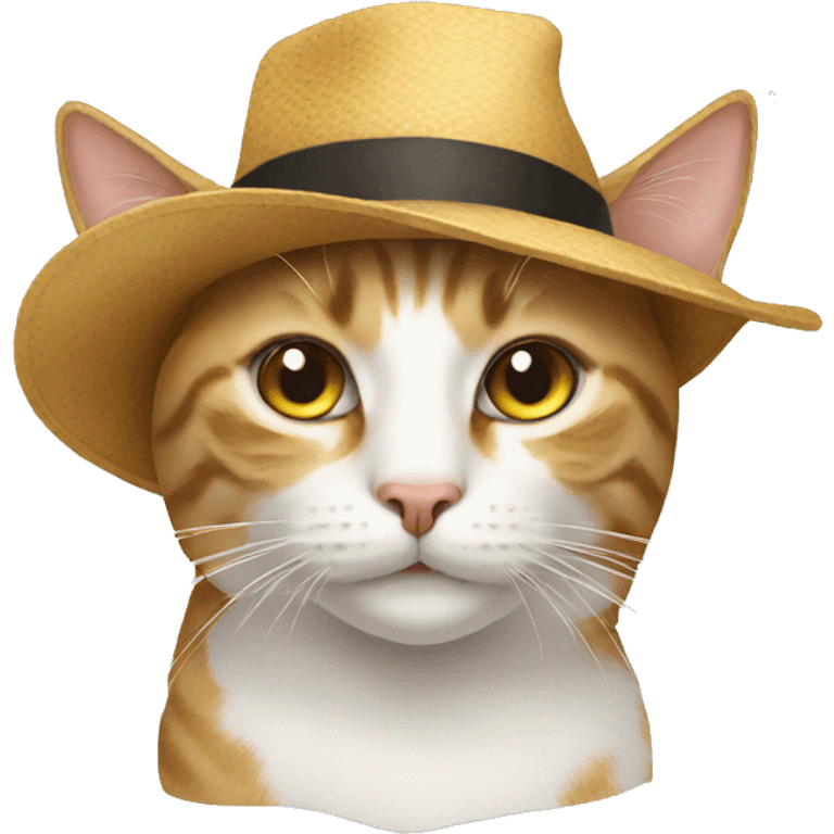 cat with a hat emoji