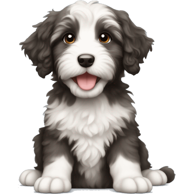 aussiedoodle puppy emoji