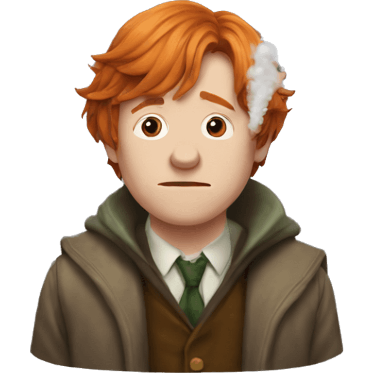 Ron Weasley herb smoking emoji