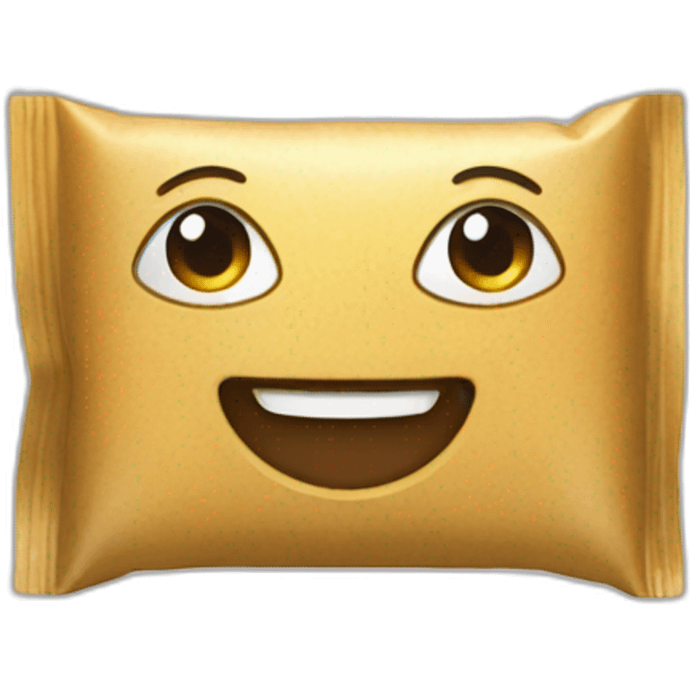 Roma with packet emoji