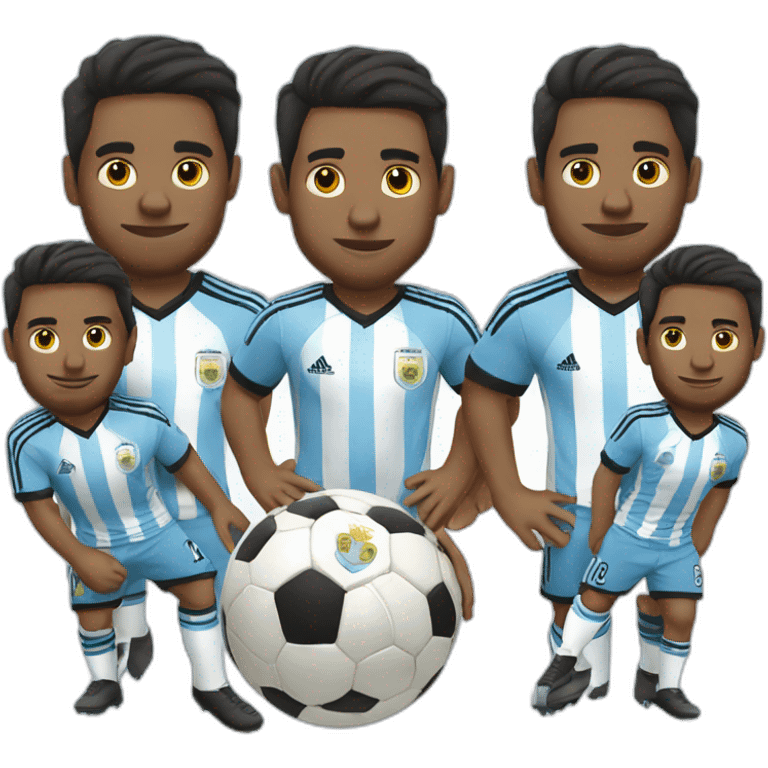 argentina football team emoji