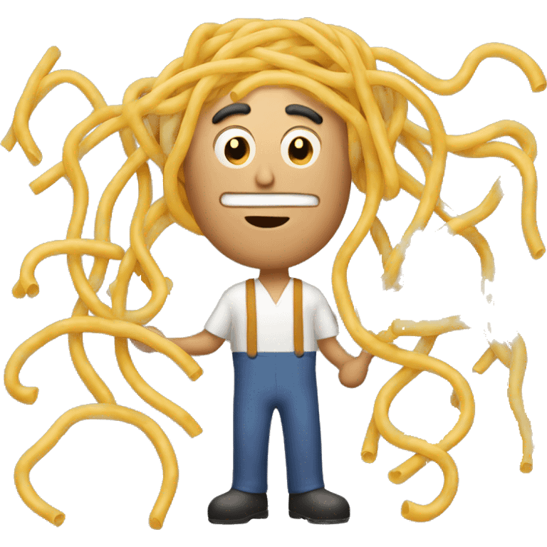 Spaghetti man emoji