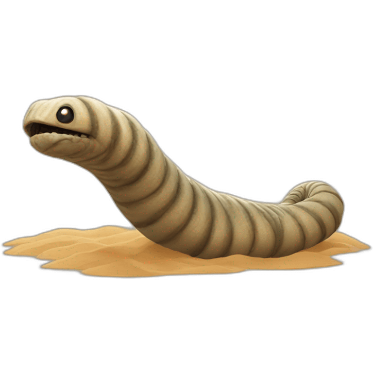 sand worms from dune emoji