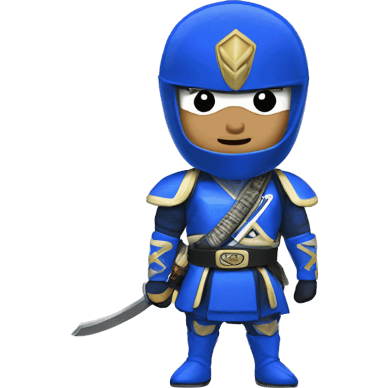 blue ranger samurai emoji