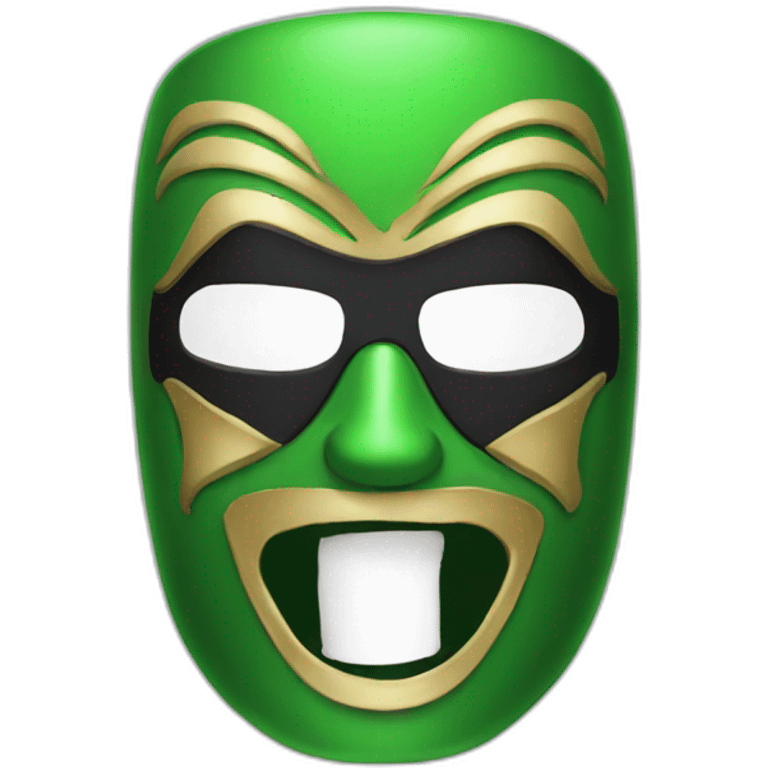 The mask whit beer emoji