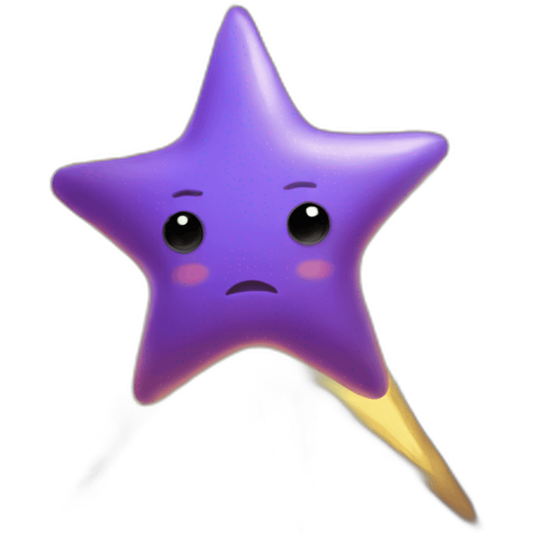 Big falling star emoji