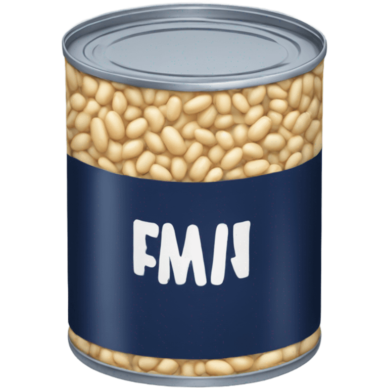 a can of navy beans emoji