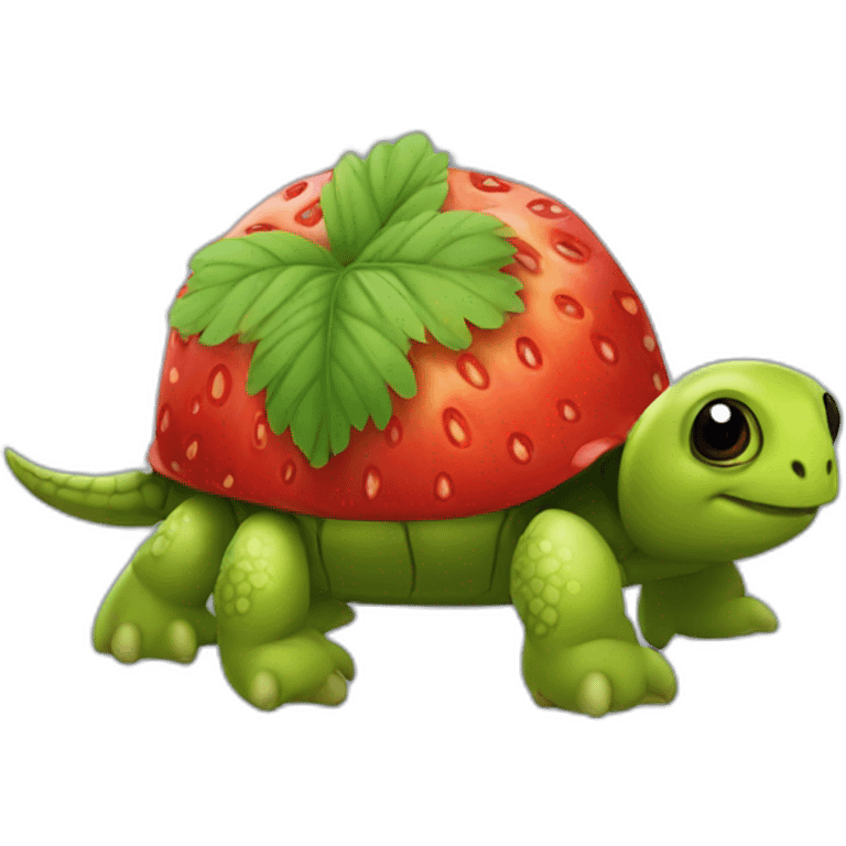 Strawberry Turtle emoji