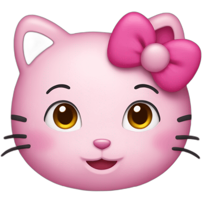 Hello kitty emoji