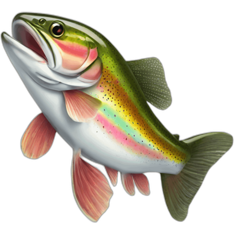 rainbow-trout emoji