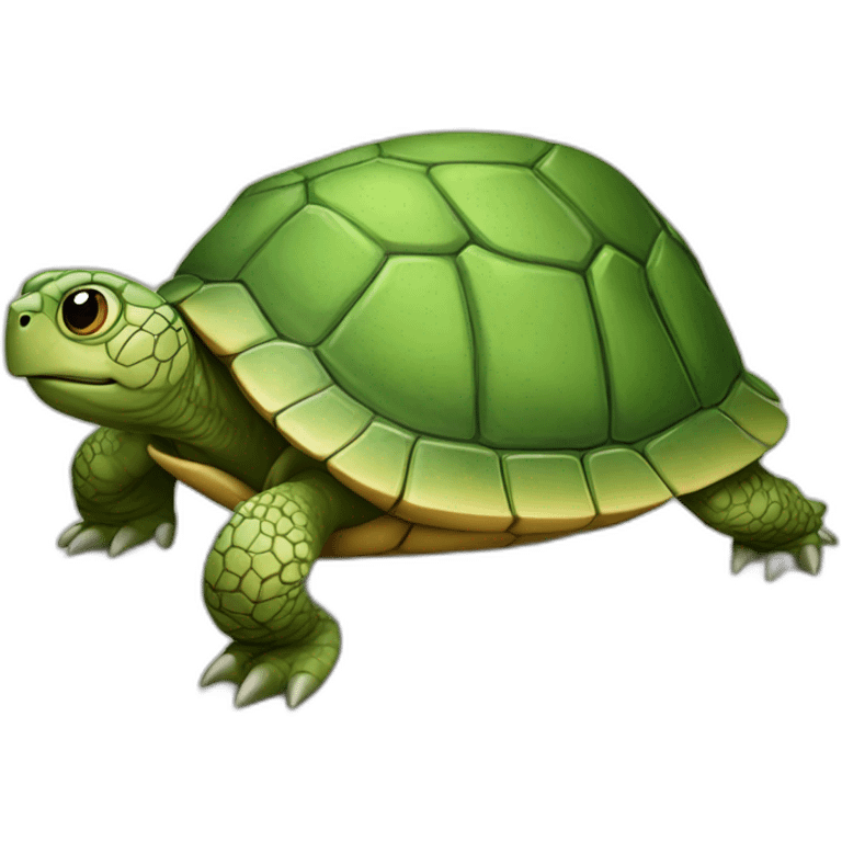 Tortue sur un ceval emoji