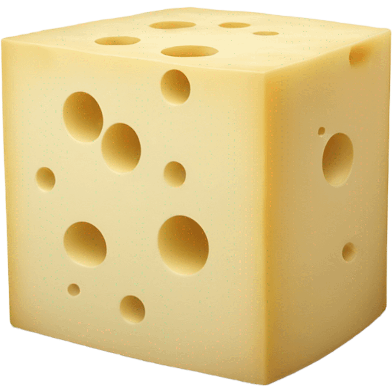 block of parmesan without holes emoji