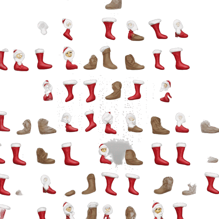 Elf on the shelf shoes emoji