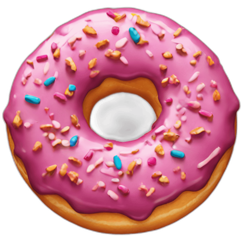 sprinkle donut emoji