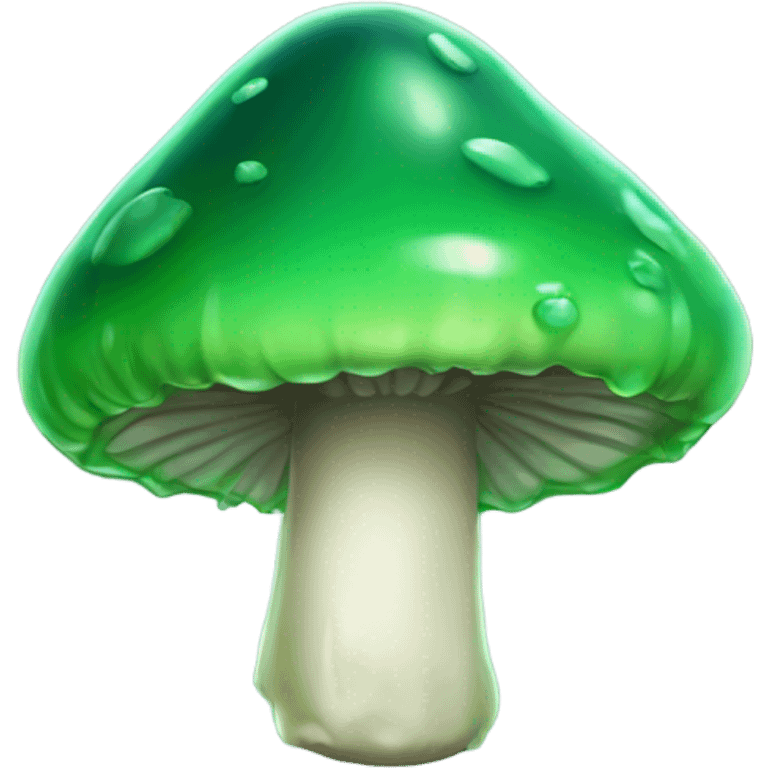 green drip mushroom emoji