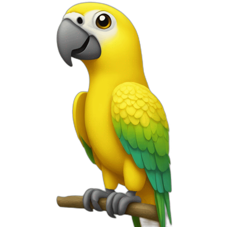 Yellow Parrot emoji