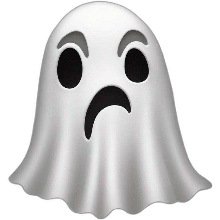 Ghost qui enlève son masque  emoji