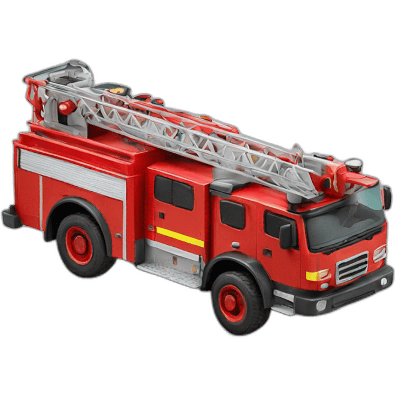 German Firetruck emoji