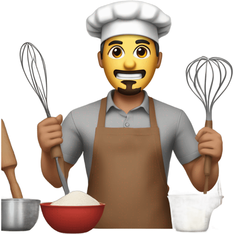 Iron-Man Baking emoji